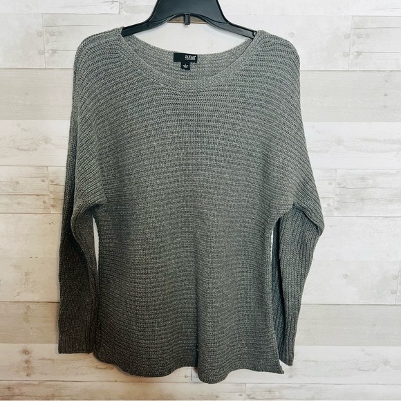 Ana Gray Tinsel Sweater - Picture 1 of 3